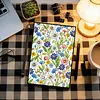 Flowers 5D DIY Diamond Art Painting Notebook Kit 50 Pages A5 Rhinestone Art Painting Notebook Kit for Adults Beginners Holiday Birthday Gift