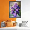 Flower-11CT Stamped Cross Stitch Kit(40*50cm)