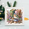 5D DIY Partial Special Shaped Drill Diamond Painting Bird Home With Frame Kit 19.2x19.2cm