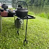 1Pcs Ground Anchor Pegs Stainless Steel U Pegs for Camping Tents (holder base)