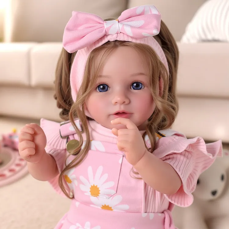 Babeside Smiling Reborn Baby Dara 20'' Toddler Girl Emotional Comfort Companion
