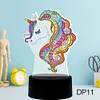 5D DIY Diamond Painting 7 Color Night Light Lamp Home Decoration Ornament Gift Kit(Unicorn)