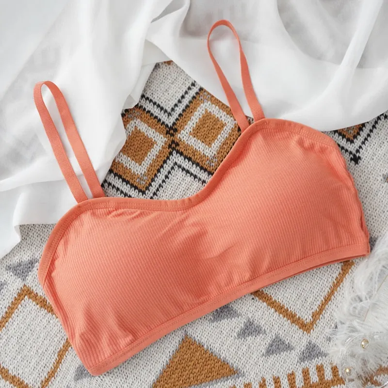 Sexy Active Bra Push Up Bras for Women Solid Lingerie Cotton Bralette Seamless Brassiere Wireless Comfort Underwear Intimates