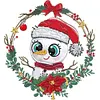 (Multi-Style)Christmas Wreath-Partial Special Shaped Diamond Painting 30*30CM