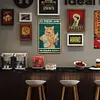 Brush Teeth Cat - Vintage Metal Signs - 20*30cm/30*40cm