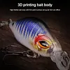 8Pcs Mini Crankbait Wobbler Fishing Lures Artificial Hard Bait Minnow Swimbait