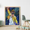 (Stamped/Counted) Freddie Mercury - 11CT Cross Stitch 40*50cm/15.75*19.69in