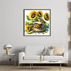 Bird Teacup-14CT Counted Cross Stitch Kit(40x40cm)