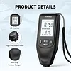HW-400 Digital Paint Thickness Gauge 0-2000UM Coating Thickness Meter for FE/NFE