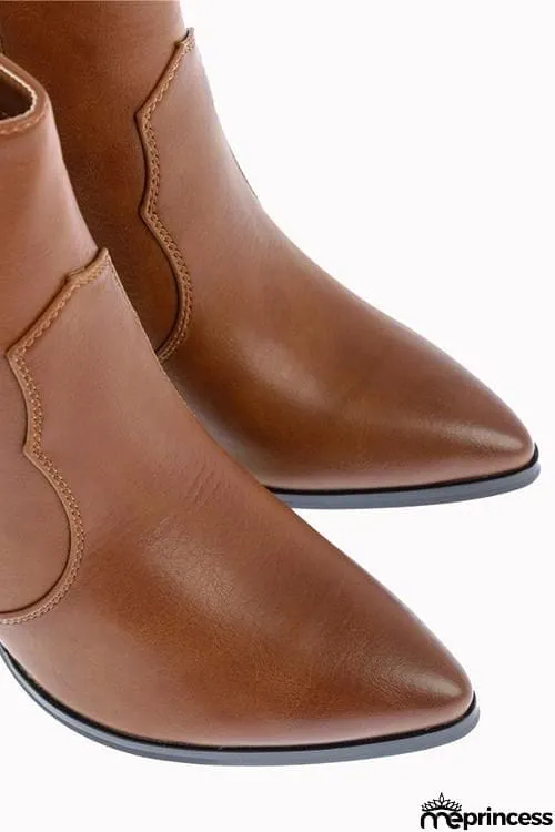 High Heel Pointed Toe Boots