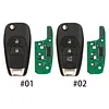 Keyless Entry Remote Flip Key Fob Replacement Compatible for Chevrolet Cavalier