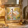 Sunflower Girl-Partial Special Shaped Diamond painting 30*30CM