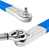 Impact Ready Ratchet Spanner & 1/2 1/4 3/8 inch Adapters Offset Extension Wrench