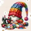 Diamond Painting-DIY Full Round Drill Coffee Gnome
