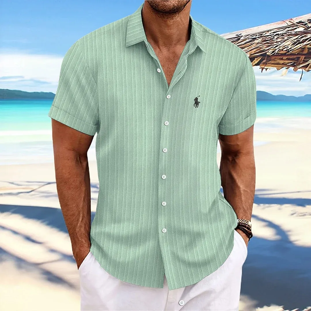 Men's Cotton And Linen Comfortable Shirt
