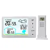 Wireless Weather Station Digital Thermometer Hygrometer Alarm Clock for Desktop