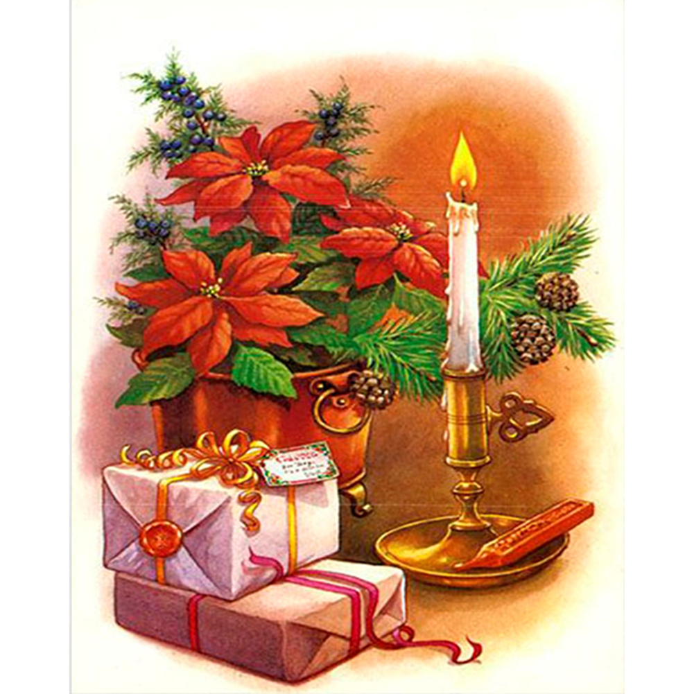 Candle Flame-Paint by Numbers-30*40cm/40*50cm