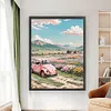 【Limited Stock Sale】(Big Size) Truck On Country Road - 11CT Stamped Cross Stitch 50*65cm/19.69*25.59in