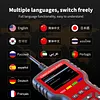 OBD2 Scanner Diagnostic Tool Car Code Reader with Battery Tester Live Data