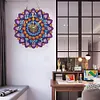 Diamond Painting Mandala Pendant Clock