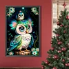 Diamond Painting-DIY Full Round Drill Blue and White Bird(40*60CM)