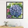 [Brand]Hydrangea - 14CT Stamped Cross Stitch - 48*48cm - Flower