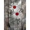 Diamond Painting -DIY Round Drill White Flower