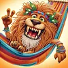 Diamond Painting-DIY Crystal Rhinestone Photographing Lion