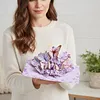 Pink Butterfly-Pop Up Greeting Card