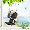 >SALE<Cool Pterodactyl Single-Sided 5D DIY Diamond Painting Hanging Pendant (#4)