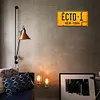 ECTO1 - Enseigne M&eacute;tallique de permis de voiture(30*15cm)