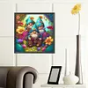 Garden Gnome-Full Round Diamond Painting 40*40CM