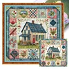 (Stamped/Counted) Landscape-11CT Cross Stitch 50*50cm/19.69*19.69in