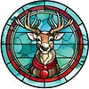 (Counted/Stamped) Christmas - 18CT Cross Stitch 20*20cm/7.87*7.87in