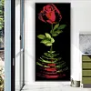 【Limited Stock Sale】Rose-9CT Stamped Cross Stitch Bead Embroidery 31*77cm