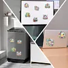 (US Local)6Pcs Acrylic  Animals Diamond Painting Fridge Magnet for Whiteboard