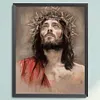 Priest - 11CT Stamped Cross Stitch - 40*50cm
