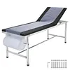 [US Local Warehouse] Medical Exam Table Adjustable Backrest Massage Table with Paper Roll Dispenser Hospital Bed for Home Use Clinic Hospital Tattoo Spa