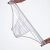 Men's Transparent Mesh Triangle Briefs Underwear See Through Bulge Pouch Underpants Brief