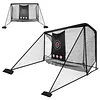 [US Local Warehouse] 2 Pack Shade Sail Poles 10FT Outdoor Sun Shade Poles 2.22in Diameter Heavy Duty Metal Post for Deck Patio Outside Backyard