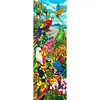 Color Parrots - Full Round Diamond Painting(80x30cm)