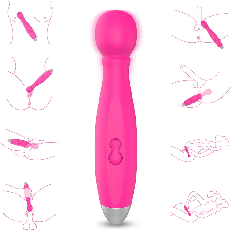 Vibrator Dildo Women Massager Clitoris Wand