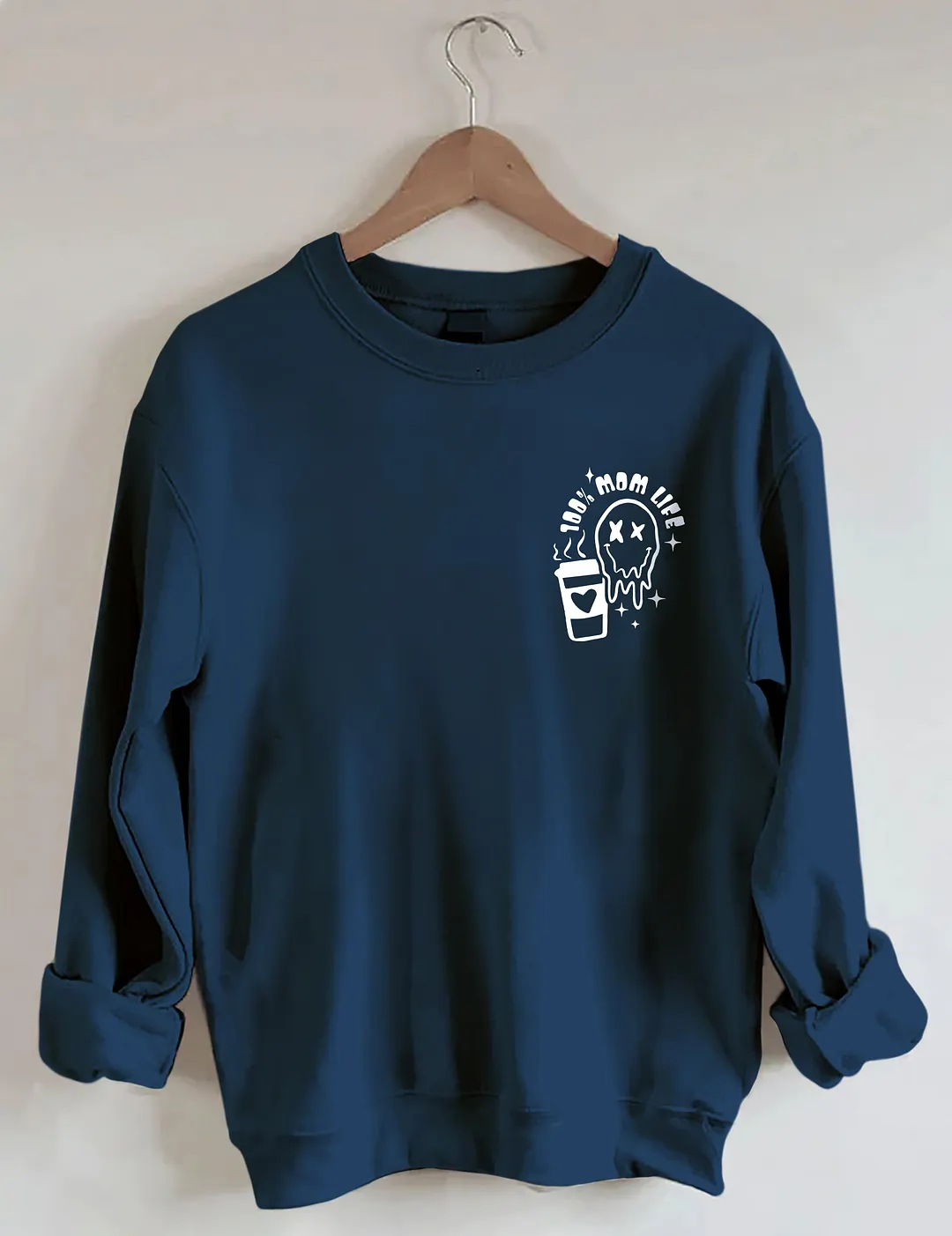 Caffeine And Chaos Mom Sweatshirt