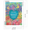 >SALE<5D DIY Partial Special Shaped Drill Diamond Painting Sweet Home Decor 30x40cm