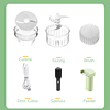 4 in 1 Portable Electric Vegetable Cutter Set (50% OFF)