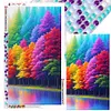 Rainbow Forest-Full Round Diamond Painting 40*70CM