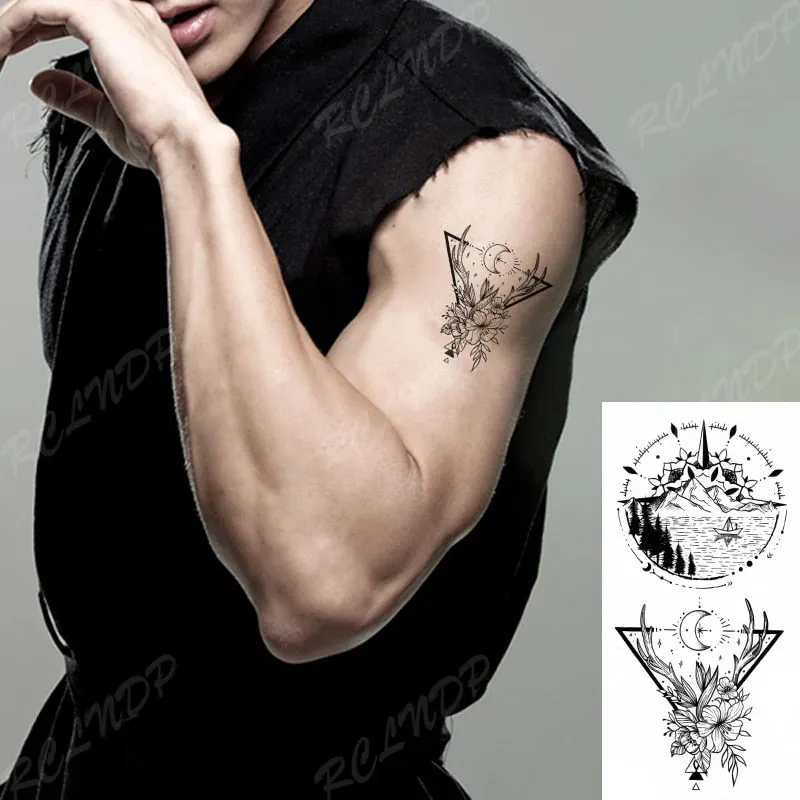 Waterproof Temporary Tattoo Sticker Cartoon anime Boy Knife Tatto Flash Tatoo Fake Tattoos Small Size Art for Kids Men Women