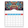 DIY Special Shaped Colorful Pattern 5D DIY Diamond Art Monthly Planner Kits