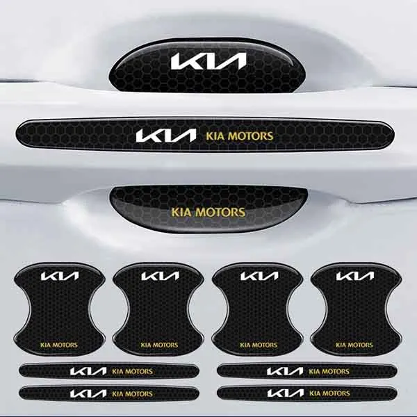 Carbon Fiber Car Door Handle Cup Cover (4PCS)