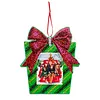 4pcs/set Christmas Diamond Painting PDIY Hanging Photo Frame Pendant Trees Decoration 